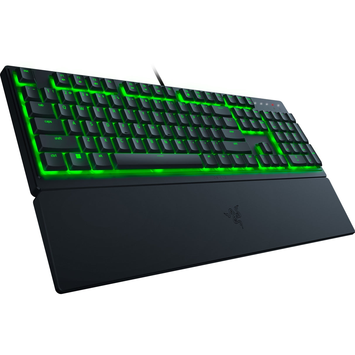 Razer ornata v3 x low profile rgb gaming toetsenbord (zwart, us lay-out (qwerty), membraan, 100%)