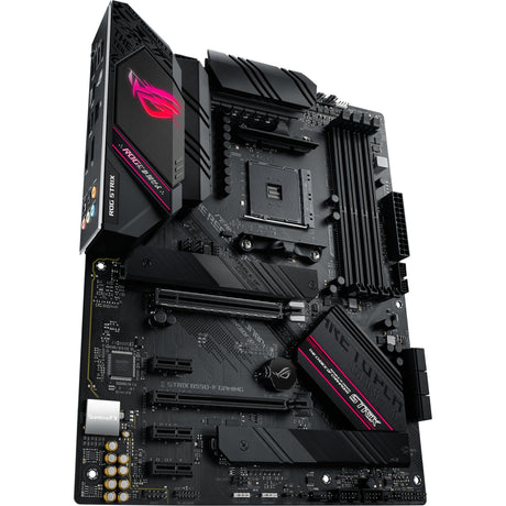 Asus rog strix b550-f gaming socket am4 moederbord (zwart, raid, 2.5gb-lan, sound, atx)