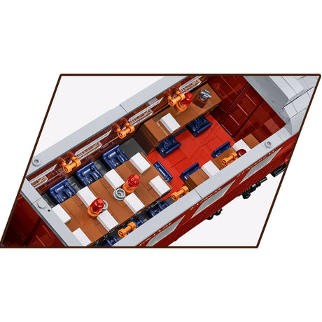 Cobi historical collection - compiègne wagon (11 november 1918) constructiespeelgoed (schaal 1:35)
