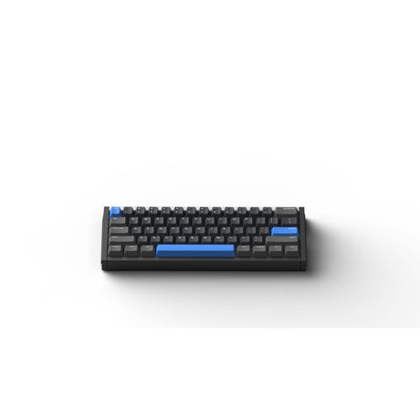 Iqunix ez60 magnetic switch gaming he keyboard (zwart, us lay-out (qwerty), gateron magnetic jade gaming, 60%, rgb, double shot pbt keycaps)