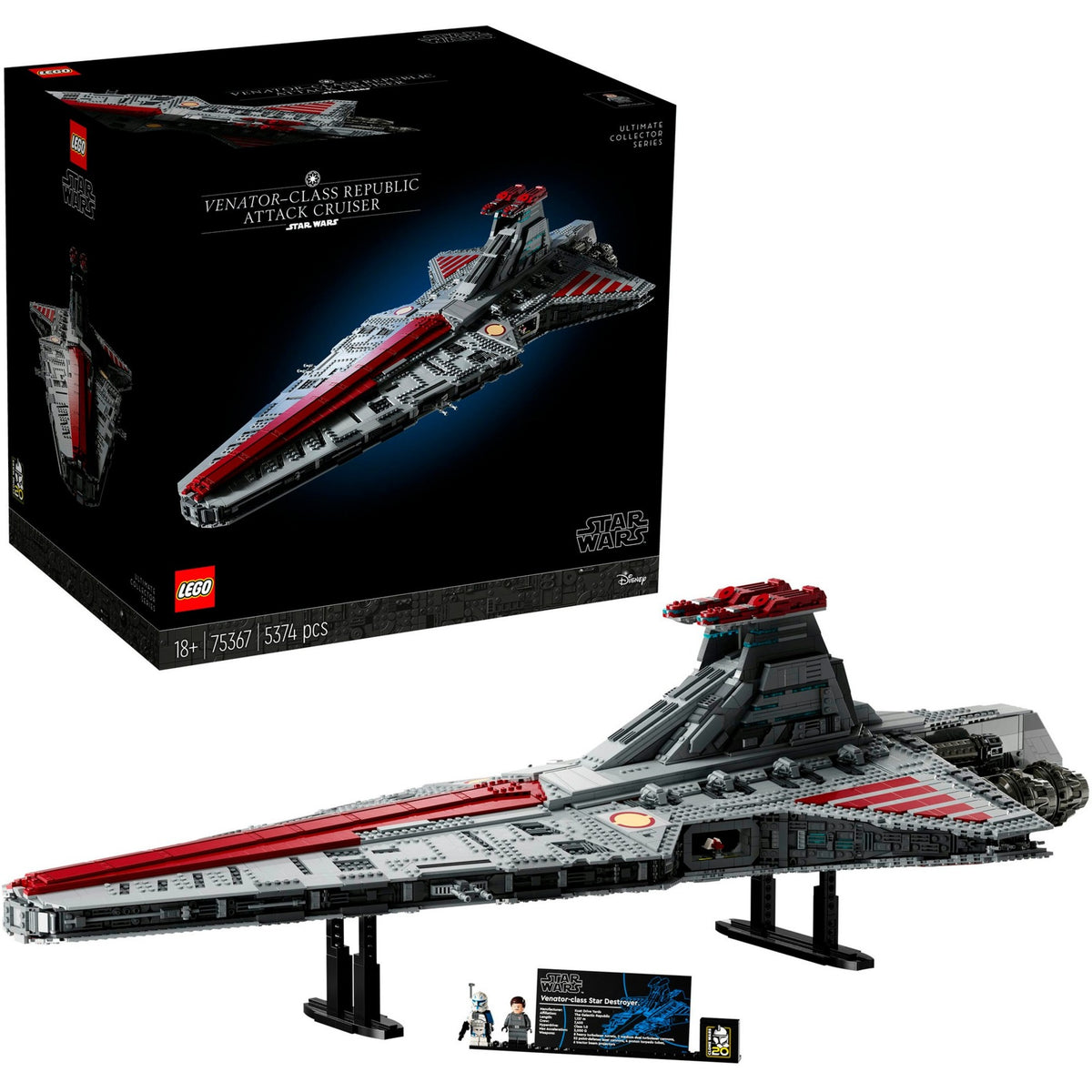 Lego star wars venator-class republic attack cruiser - 75367