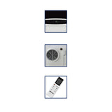 Termozeta airzeta clima c5 airconditioner (wit, koelvermogen 3,5 kw | 12000 btu h)