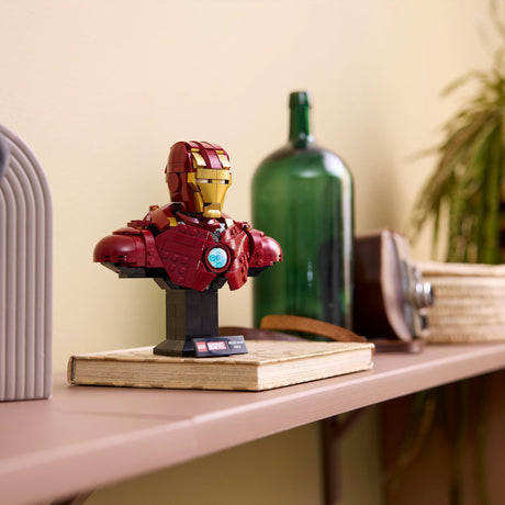 Lego marvel - iron man mk4 buste constructiespeelgoed (76327)