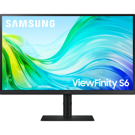 Samsung viewfinity s6 s27f612eau 27 monitor (zwart, 1x displayport, 2x hdmi)