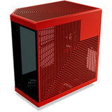 Hyte y70 touch infinite midi tower behuizing (zwart | 2x usb-a | 1x usb-c | tempered glass)