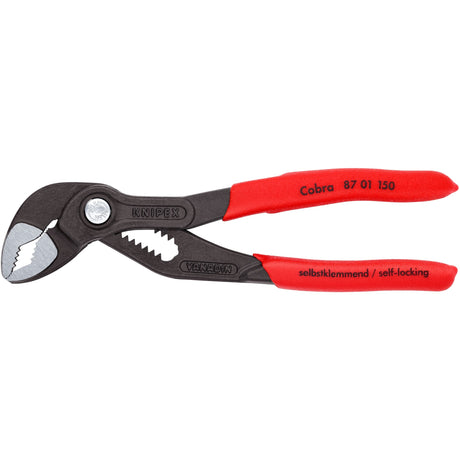 Knipex 87 01 150 waterpomptang cobra gepolijst 150mm