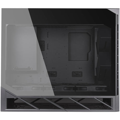 Silverstone alta f2 big tower behuizing (zwart | 4x usb-a | 1x usb-c | tempered glass)