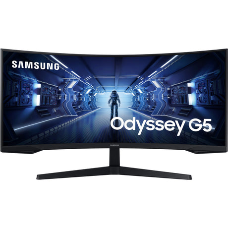 Samsung odyssey g5 34 curved ultrawide gaming monitor (zwart, hdmi, displayport, 165 hz)