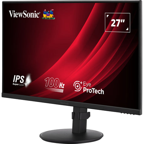 Viewsonic va2708-hdj 27 monitor (zwart, 1x displayport, 1x hdmi, 1x vga)