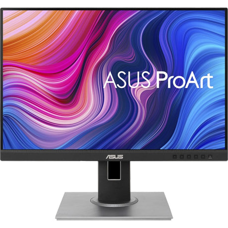 Asus proart display pa248qv 24 monitor (zwart zilver, 1x displayport, 1x hdmi, 1x vga, 4x usb-a)