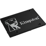 Kingston kc600 256 gb ssd (zwart, skc600 256g, sata 600)