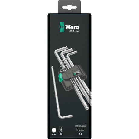 Wera 950 9 hex-plus inbussleutelset - 9 delige - 1,5-10mm - 4013288030160