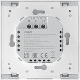 Aqara smart wall switch h1 (with neutral, single rocker) - zigbee 3.0 - enkele schakelaar - één knop - met nuldraad