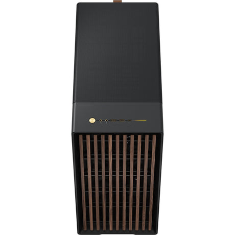 Fractal design north xl midi tower behuizing (zwart houtkleur | 2x usb-a | 1x usb-c | tempered glass)