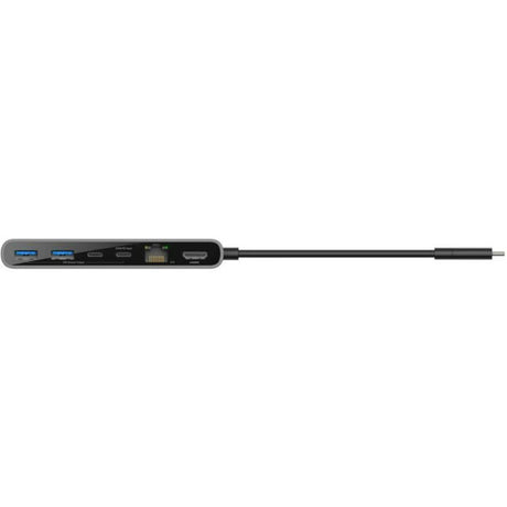 Belkin 8-poorts usb-c-hub met 2,5 gb ethernet-poort usb-hub (grijs)