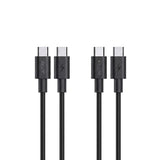 Acer 100w (67w pd) met netvoeding en usb-a, 2x usb-c oplader (zwart)