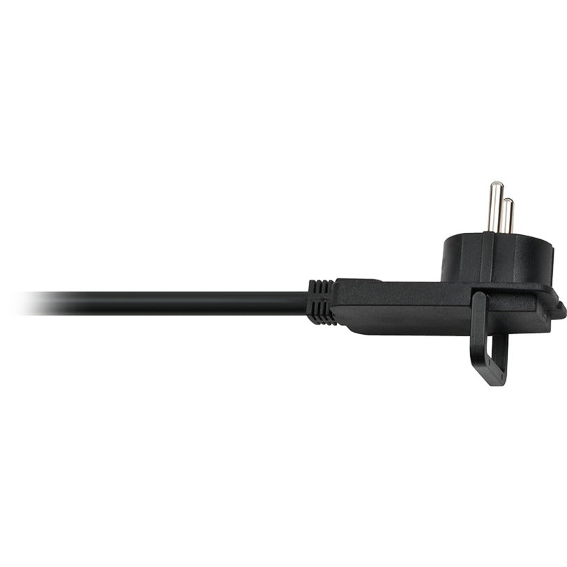 Brennenstuhl comfort-line plus, 4-voudig 4-voudige stekkerdoos (zwart, 4x stekker, met platte stekker, 2m h05vv-f 3g1,5)