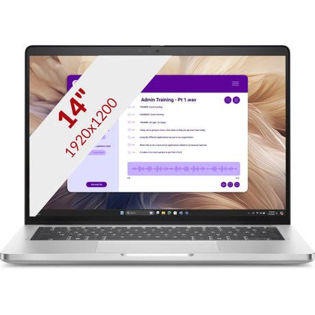 Dell pro 14 plus pb14250 14 copilot+ laptop (aluminium | core ultra 7 266v | arc graphics 140v | 16 gb | 512 gb ssd)