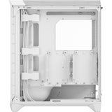 Fractal design meshify 3 midi tower behuizing (wit | 2x usb-a | 1x usb-c | tempered glass)