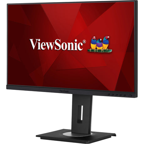 Viewsonic vg2748a-2 frameless monitor 27 (zwart (mat) zilver, 1x displayport, 1x hdmi, 1x vga, 4x usb-a)