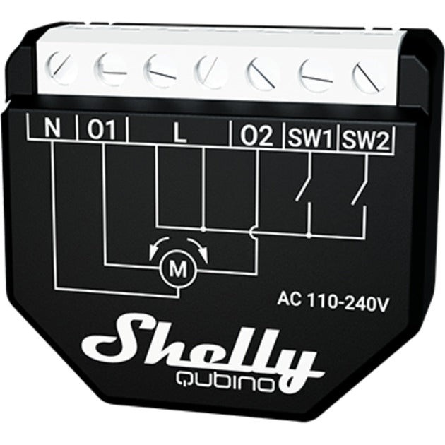 Shelly qubino wave shutter rolluikactor z-wave, z-wave+