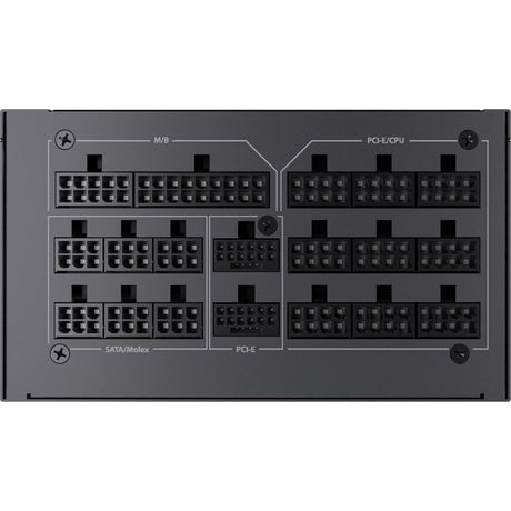 Antec signature 2200 platinum atx3.1 modulaire 2200 watt voeding (zwart, 2x 12v-2x6, 6x pcie)