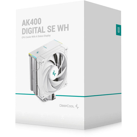 Deepcool ak400 digital se rgb cpu-koeler (wit)