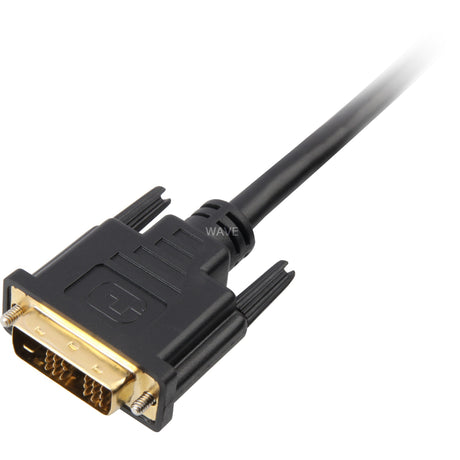 Sharkoon hdmi > dvi-d (18+1) adapter (zwart, 1 meter)