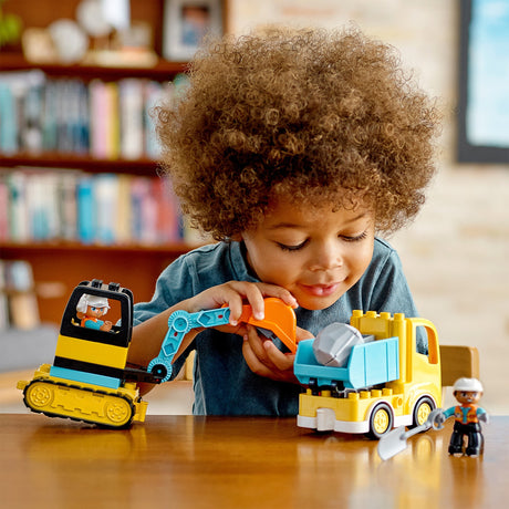 Lego duplo truck tracked excavator 10931