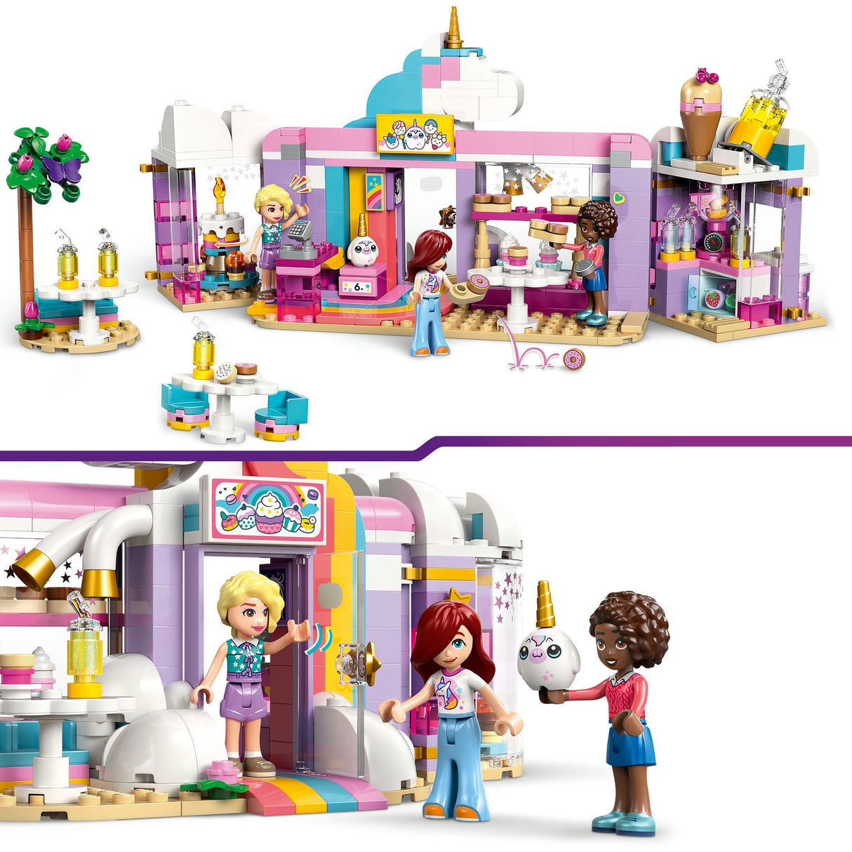 Lego friends 42684 eenhoorn droomcafe