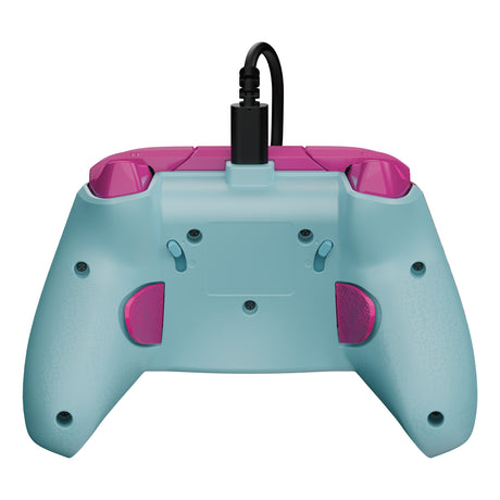 Turtle beach pdp rematch glow geavanceerde bedrade controller (android dreams, xbox serie x|s, xbox one, pc)