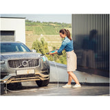 Gardena aquaclean 24 18 v p4a kant-en-klare set drukreiniger (grijs turquoise, 14800-20, accu inbegrepen)