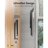 Goobay tv wall mount caravan fixed (s), 13 to 27 inch wandmontage (zwart)