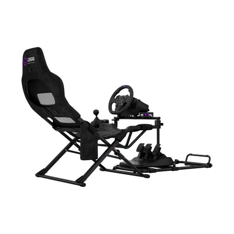 Lorgar advanced raf1 racing simulator (zwart)