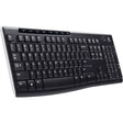 Logitech wireless keyboard k270 (zwart, eu lay-out (qwerty), rubberdome)