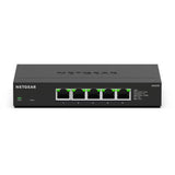 Netgear 5-port 2.5g multi-gigbit ethernet plus switch (ms305e) (zwart, managed)