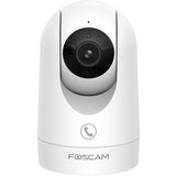 Foscam r8m ultra hd, dual-band wifi 6 beveiligingscamera (wit)