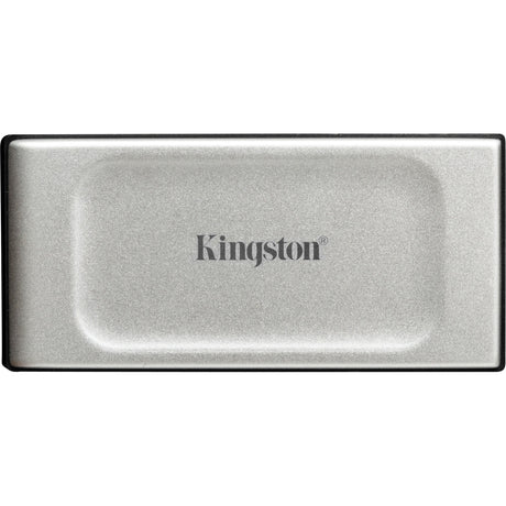 Kingston xs2000 portable 4 tb externe ssd (zilver zwart, sxs2000 2000g, usb-c 3.2 (20 gbit s))