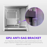 Nzxt h6 rgb+ midi tower behuizing (wit | 2x usb-a | 1x usb-c | rgb | tempered glass)