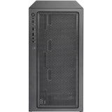 Silverstone fara 514x midi tower behuizing (zwart | 2x usb-a | 1x usb-c | rgb | tempered glass)