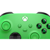 Microsoft xbox wireless controller - velocity green (groen, bluetooth)