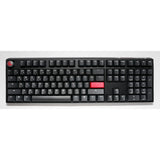 Ducky one 3 carbon black mechanisch toetsenbord (carbon, us lay-out (qwerty), cherry mx brown, 100%, pbt double shot, hot swap)