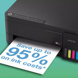 Epson ecotank et-2912 all-in-one inkjetprinter (zwart, scannen, kopiëren, wi-fi, inclusief tot 3 jaar inkt, c11cl62406)