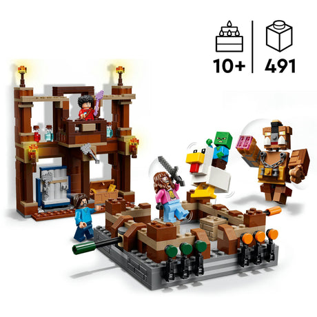 Lego minecraft de arena bij het boslandhuis - 21272