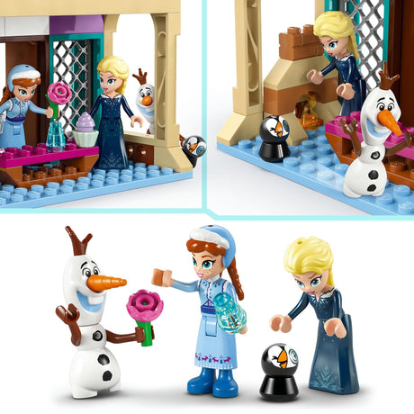 Lego ǀ disney frozen kasteel van arendelle bouwpakket voor kinderen met poppetje 43265