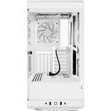 Hyte y40 midi tower behuizing (wit | 2x usb-a | 1x usb-c | tempered glass)