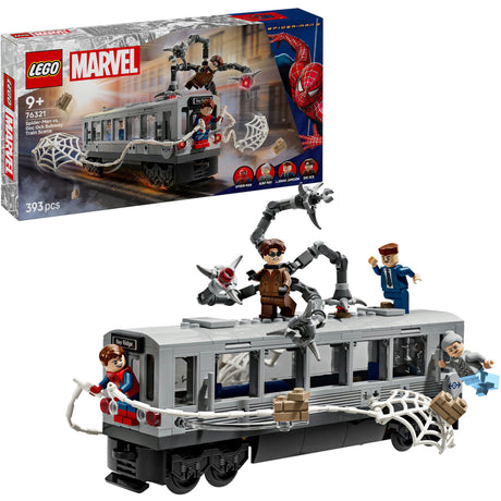 Lego marvel - spider-man vs. doc ock metroscène constructiespeelgoed (76321)