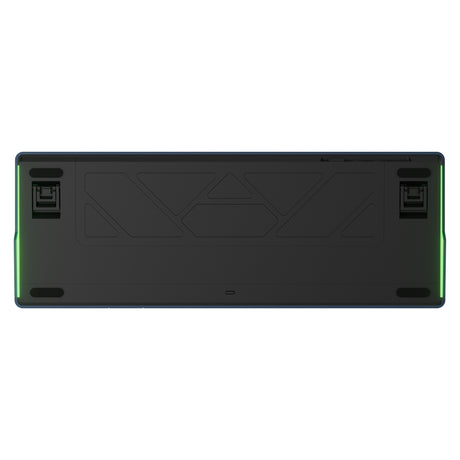 Ducky ok-m-98 rgb mechanisch toetsenbord (zwart, us lay-out (qwerty), ktt linear, 96%, rgb, hot-swap, pbt, 2.4 ghz | bluetooth | usb-c)
