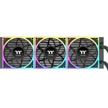 Thermaltake magcurve 360 ultra argb sync aio liquid cooler waterkoeling (zwart)
