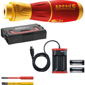 Wiha e-schroevendraaierset speede® ii electric + slimbits in l-boxx mini - 7-delig - 44318